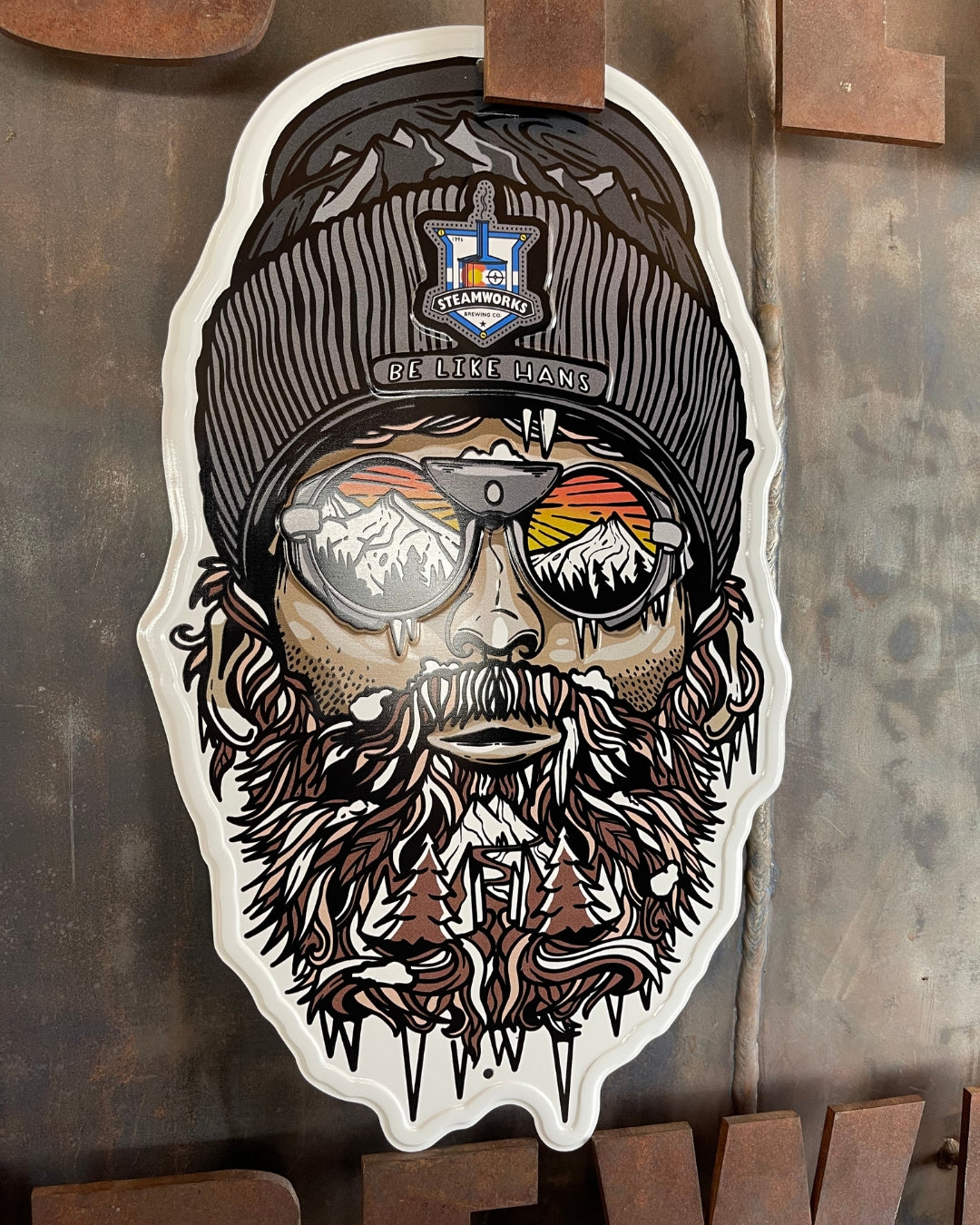 Sultan of Stoke Wall Tin