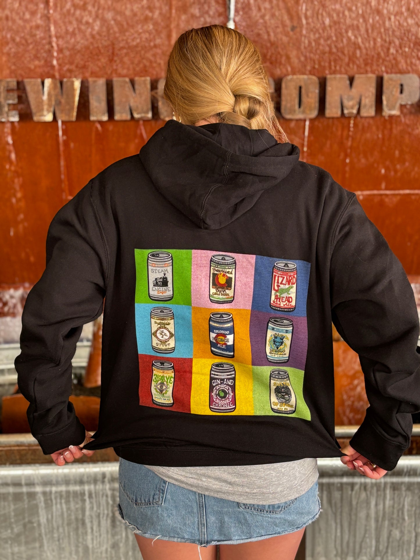 Colorful Cans Hoodie