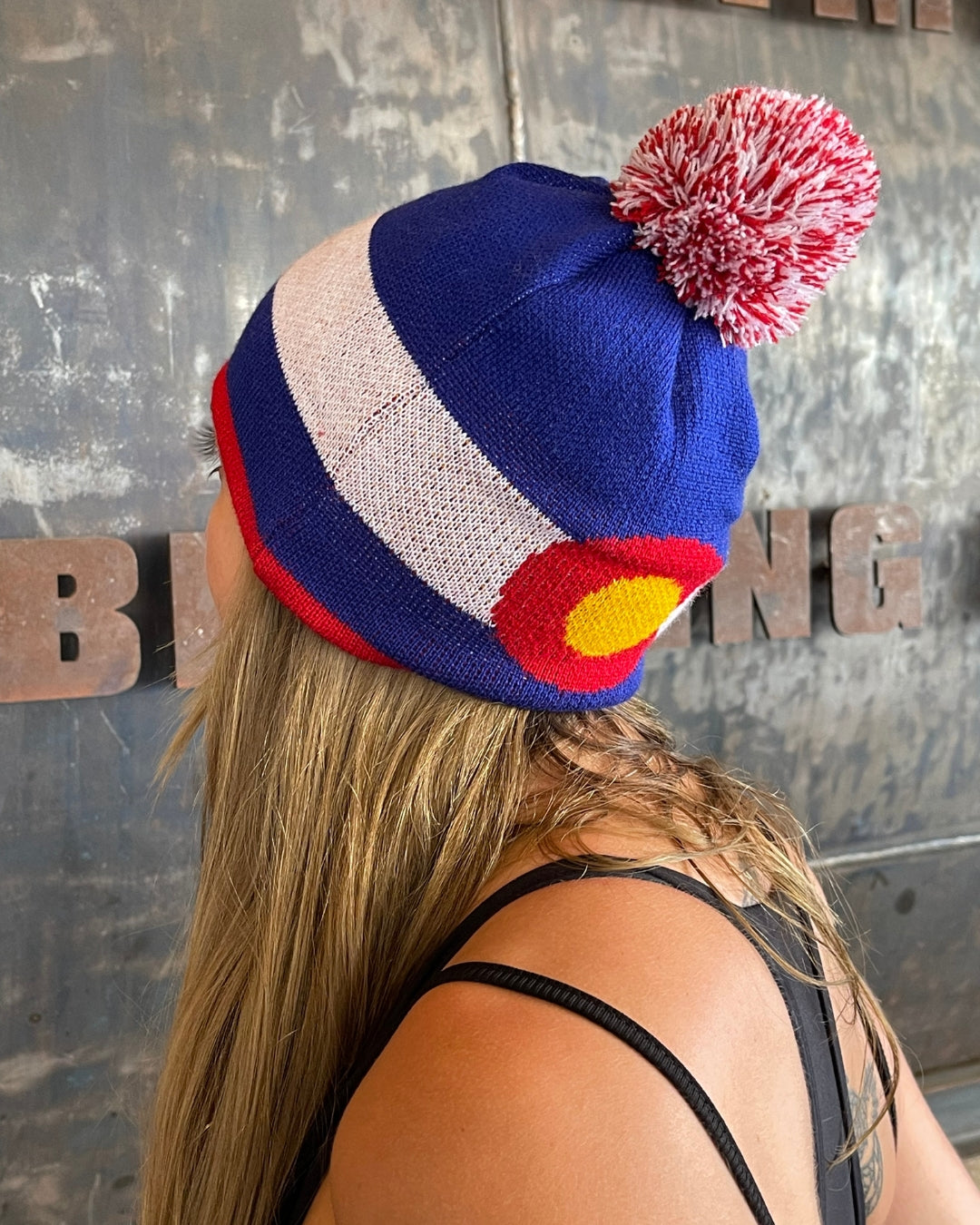 Colorado Flag Steamworks Beanie