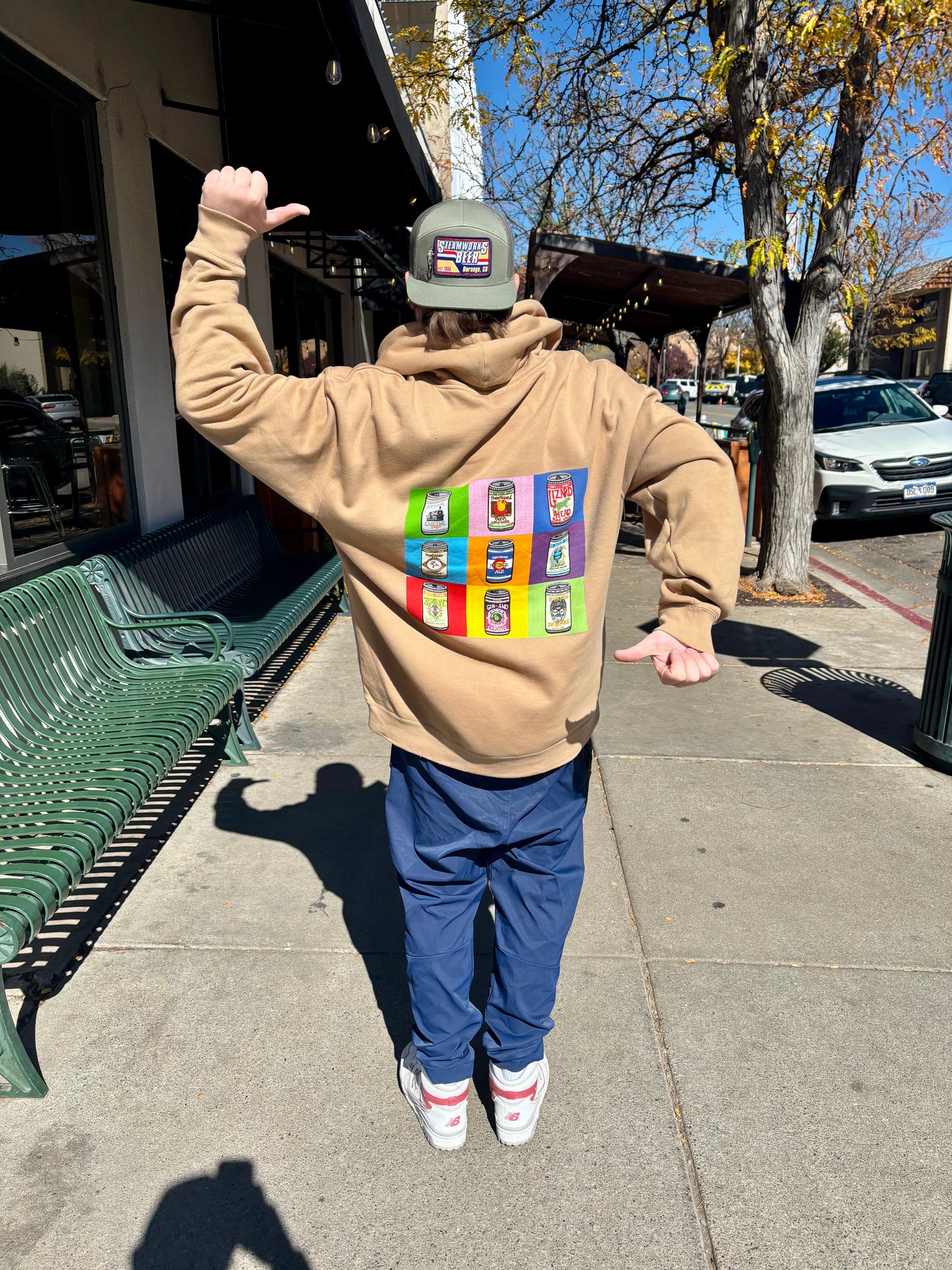Colorful Cans Hoodie