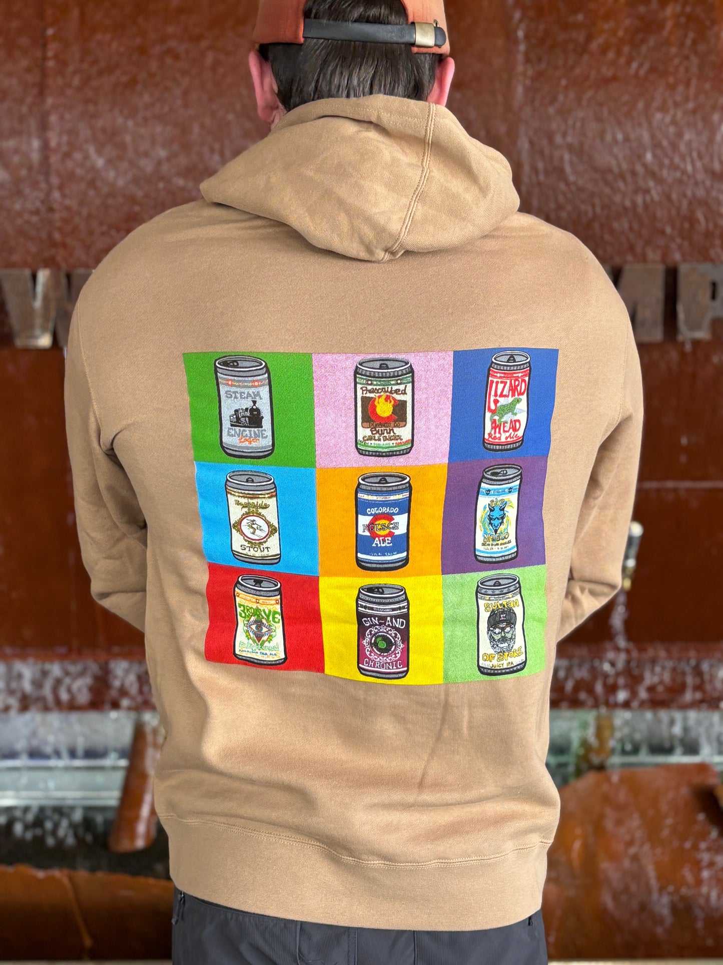 Colorful Cans Hoodie