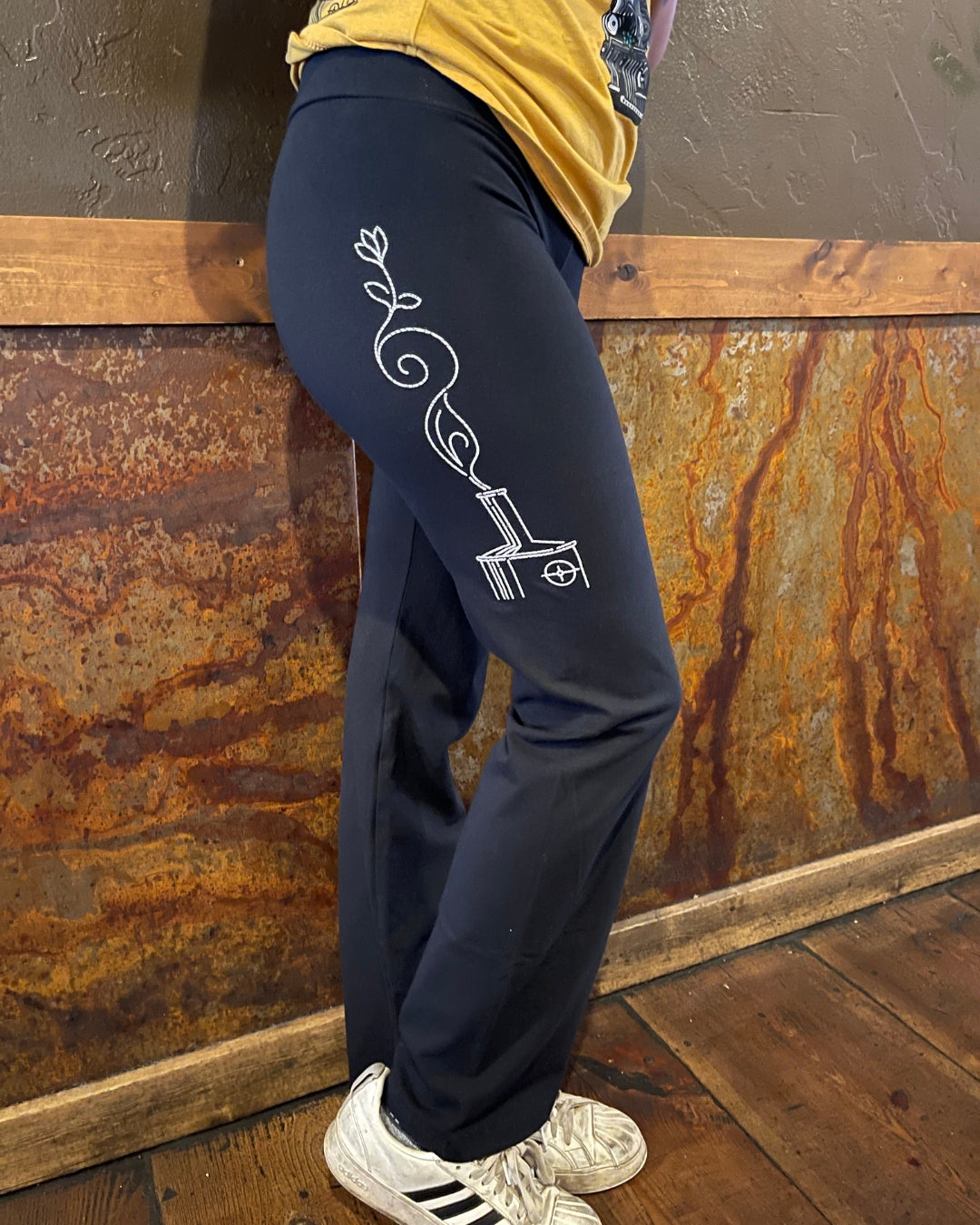 Flower Kettle Yoga Pants